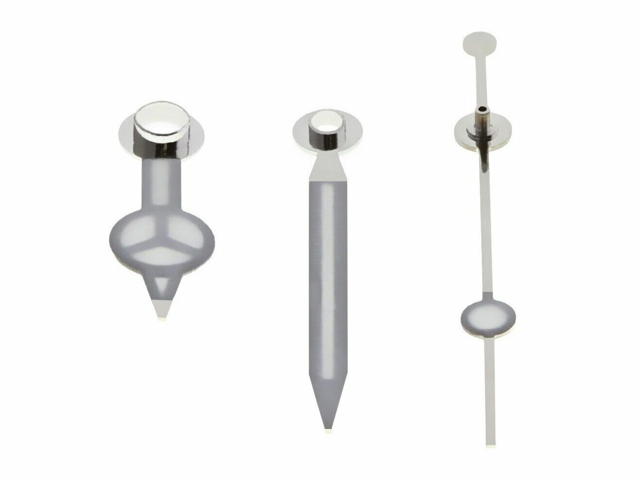 WATCH HAND FOR MERCEDES 39MM TUDOR 79030 79030B 79030N BLACK BAY 58 SILVER