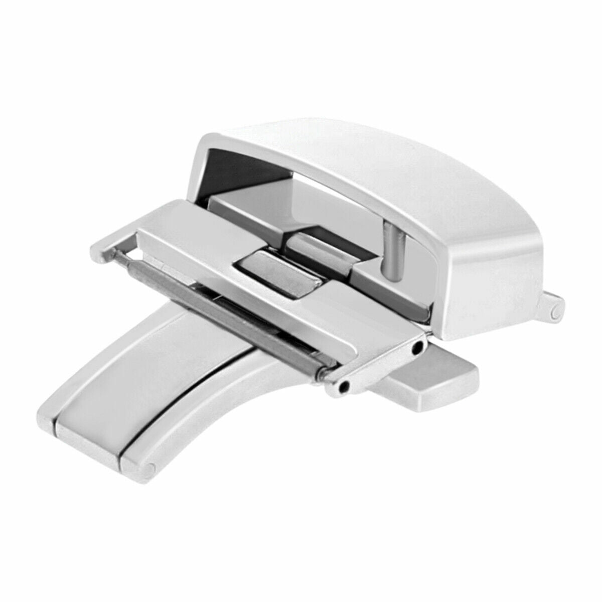 24MM DEPLOYMENT BAND CLASP BUCKLE FOR PANERAI GMT THICKER LEATHER RUBBER STRAP