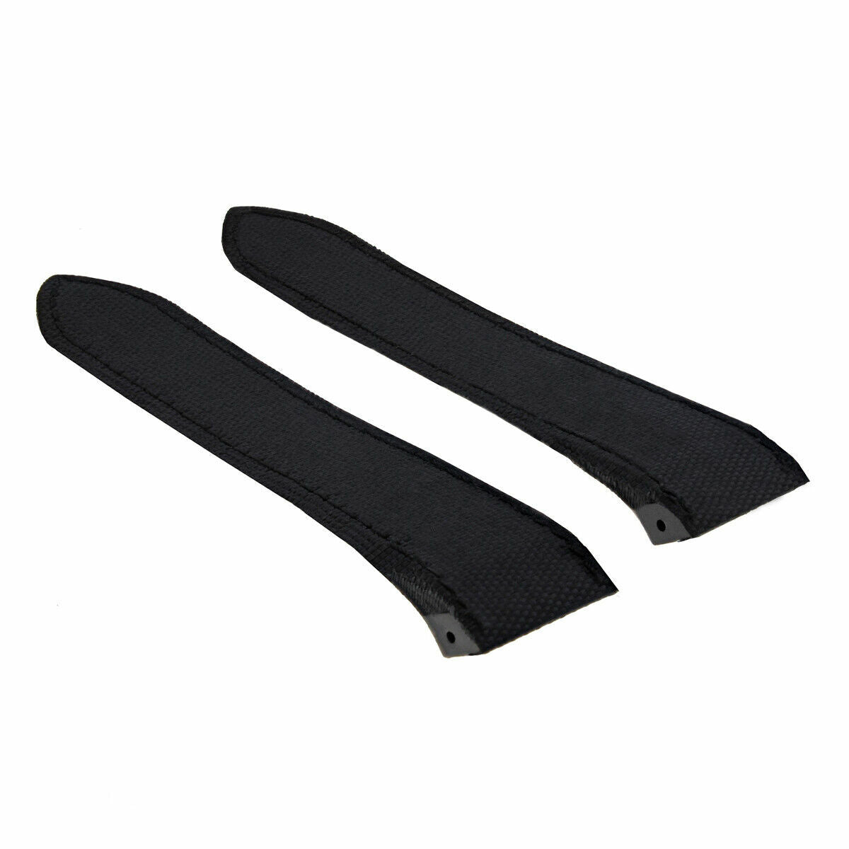 23MM LEATHER WATCH STRAP BLACK TOILE BAND FOR FIT CARTIER 38MM W200728G W2020010