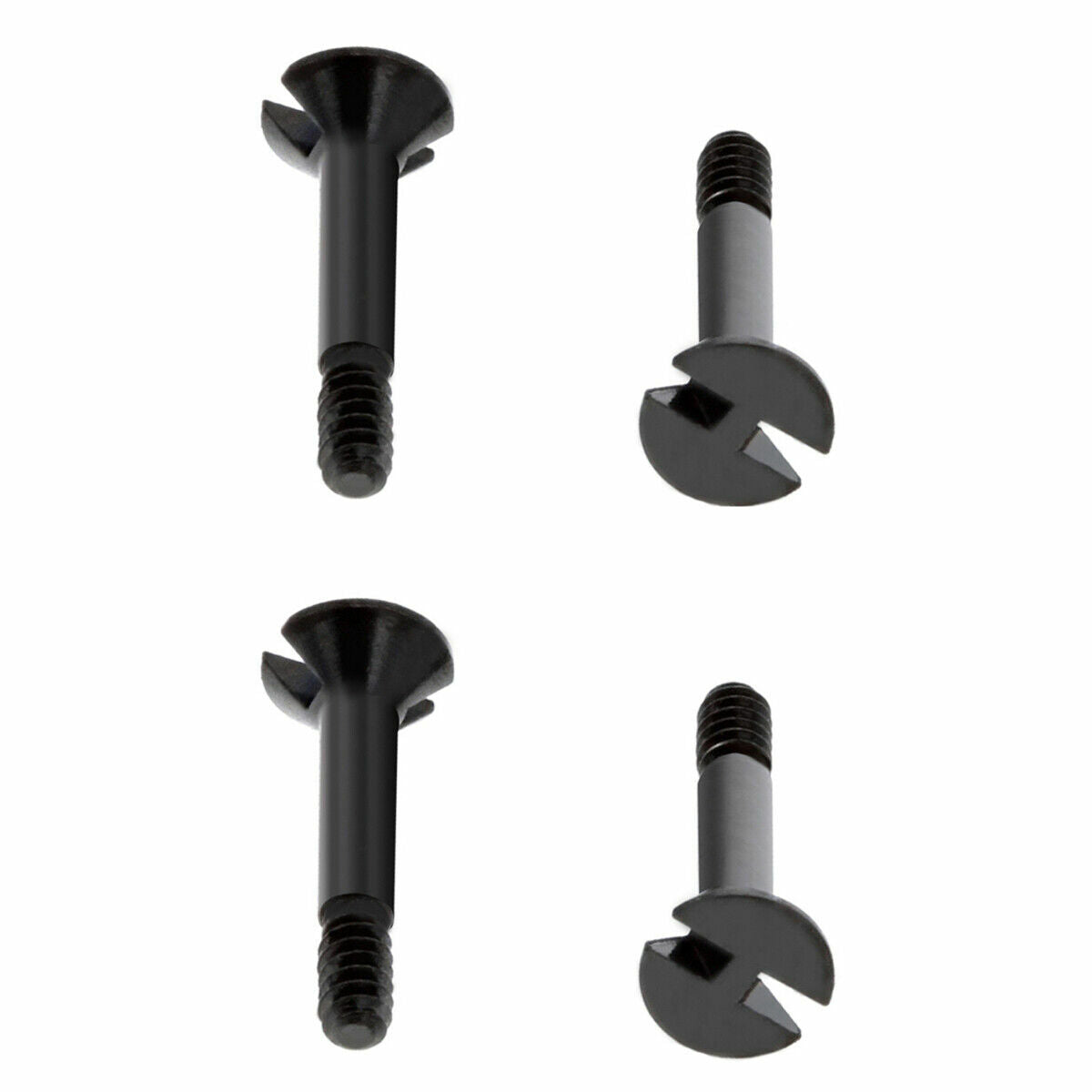 4 H SCREW FOR HUBLOT KING POWER CERAMIC WATCH FIT RUBBER STRAP BAND BLACK PVD