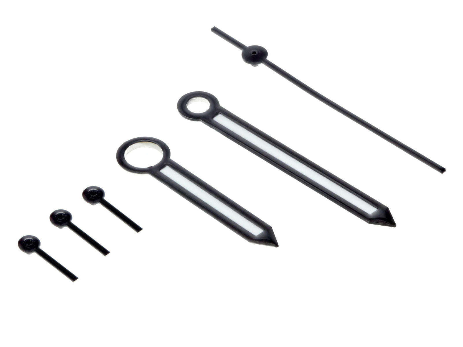 BLACK WATCH HAND FOR PANERAI MOVEMENT ETA VALJOUX 7750-7753 CHRONOGRAPH WATCH