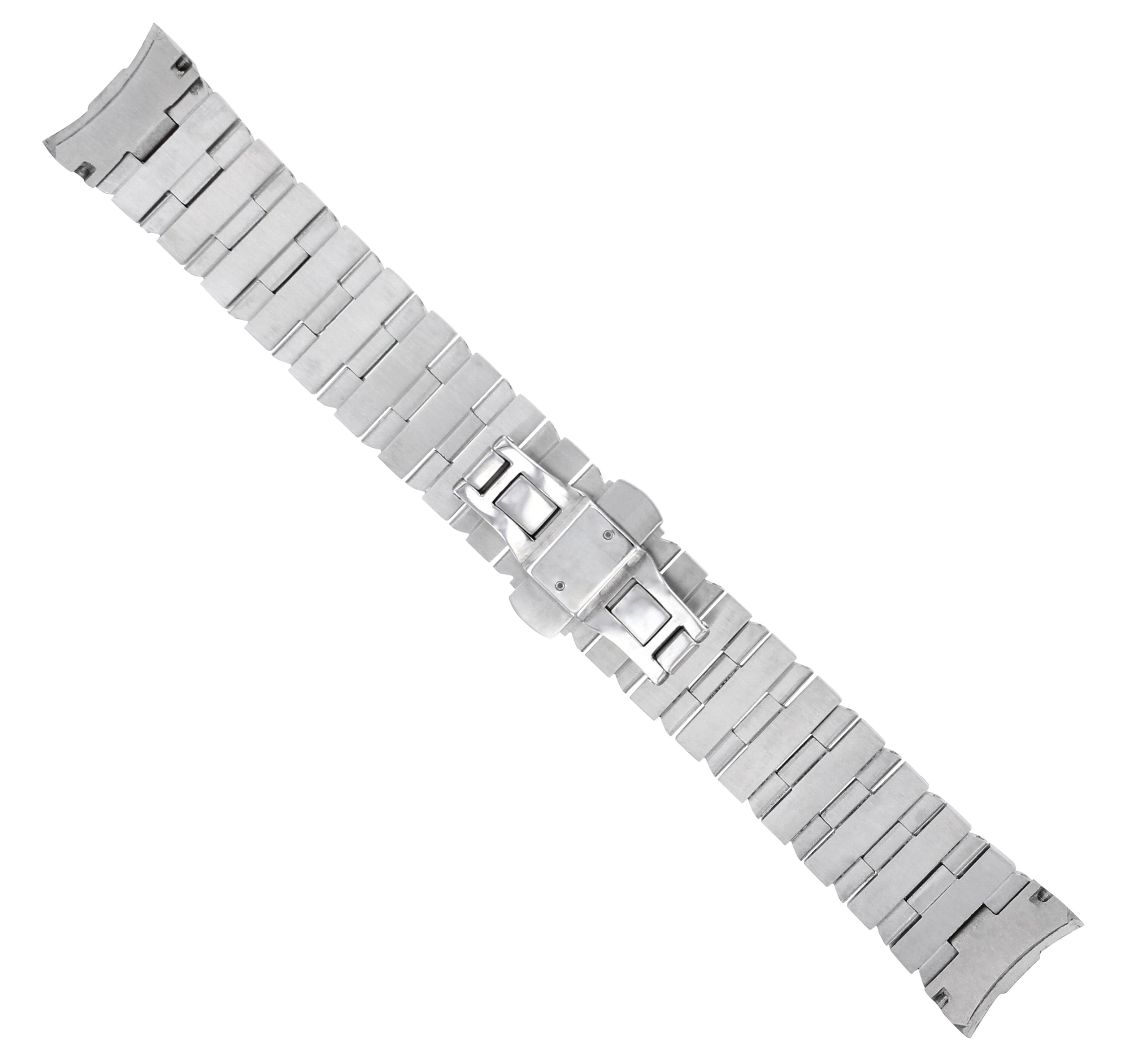 24MM WATCH BAND FOR PAM 44MM PANERAI LUMINOR MARINA GMT BRUSH STAINLESS STEEL