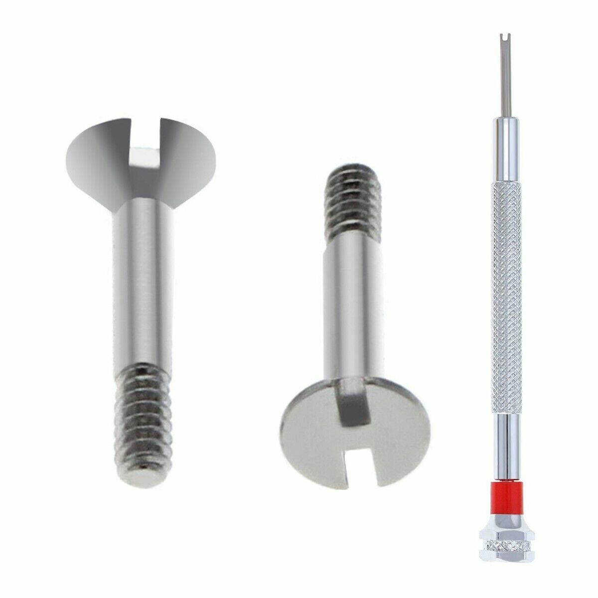 2 SCREW H FOR 48MM HUBLOT CERAMIC KING POWER F 1 STRAP BAND + SCREWDRIVER TOP Q