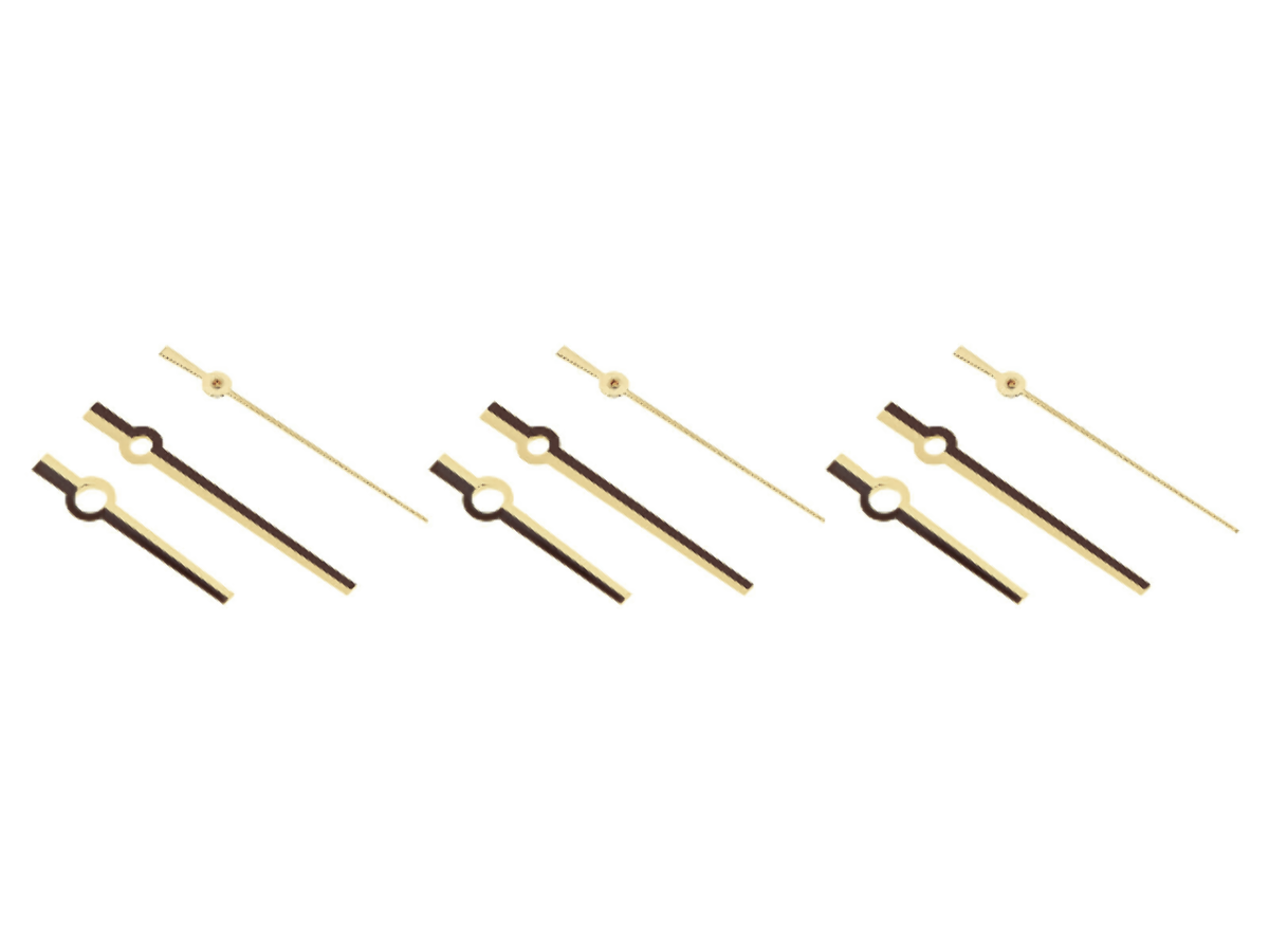 3 SET WATCH HAND PLAIN FOR ROLEX MEN MOVEMENT 3135 16013 16014 16018 16030 GOLD