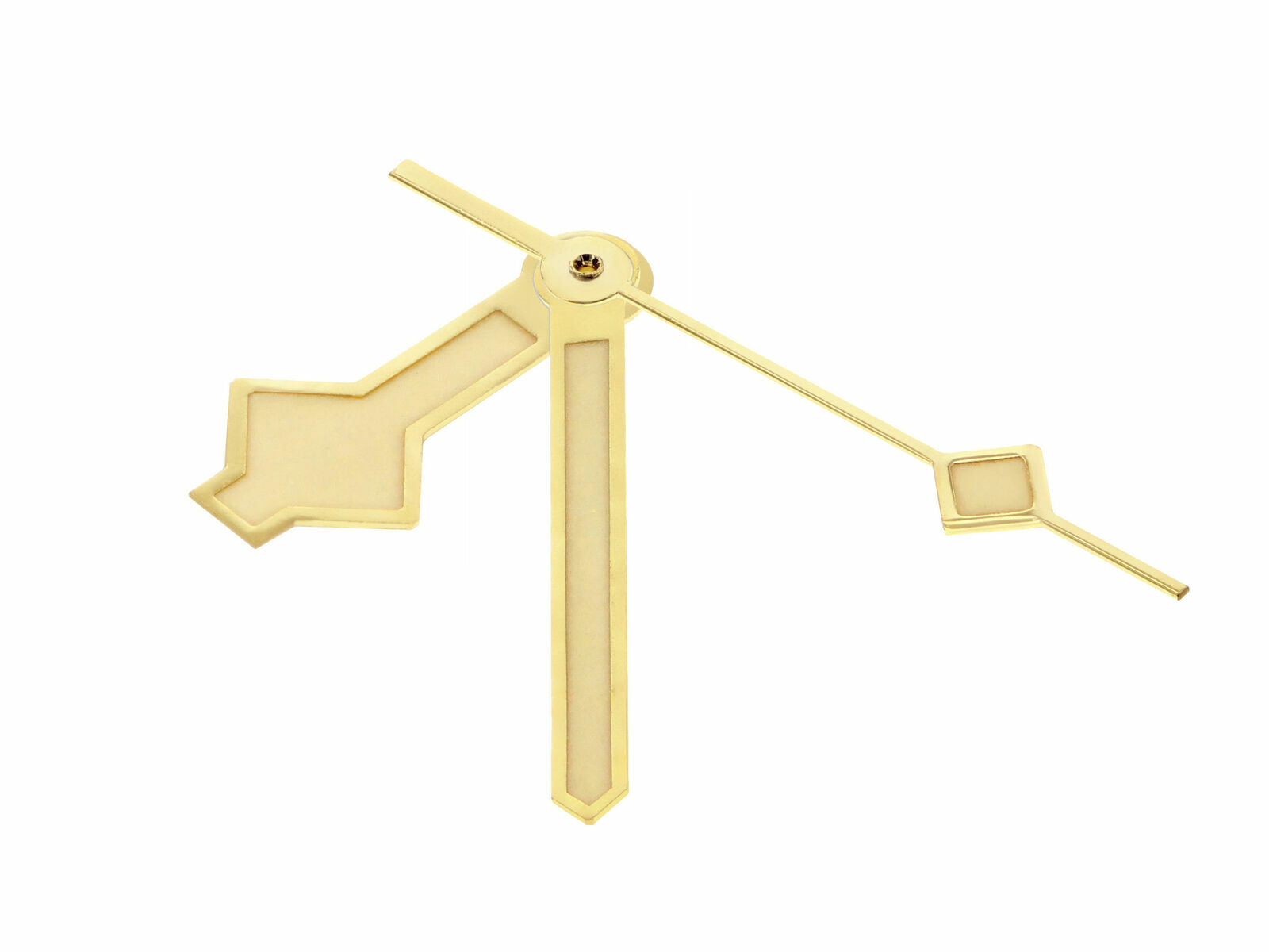 WATCH HAND FOR TUDOR MOVEMENT ETA 2824-2 2834-2 2836-2 CREAMY LUMINOUS GOLD TQ