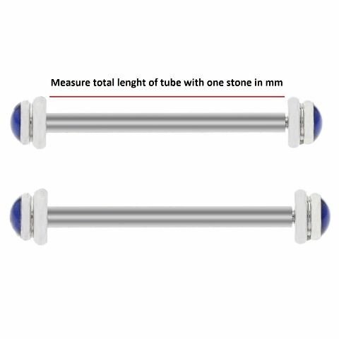 16MM 18MM 20MM 22MM PINS & TUBE FOR CARTIER PASHA WATCH BAND STRAP WITH STONE