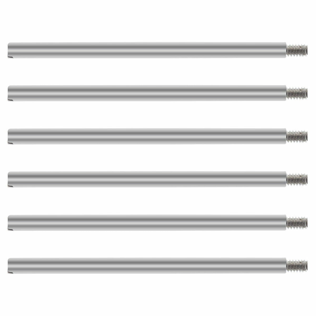 6 SCREW PIN FOR RUBBER BAND 26MM STRAPS FIT 47MM PANERAI WATCH BAND LEATHER