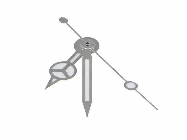 WATCH HAND FOR TAG HEUER PROFESSIONAL 980.613 980.020B 980.020L 980.020N SILVER