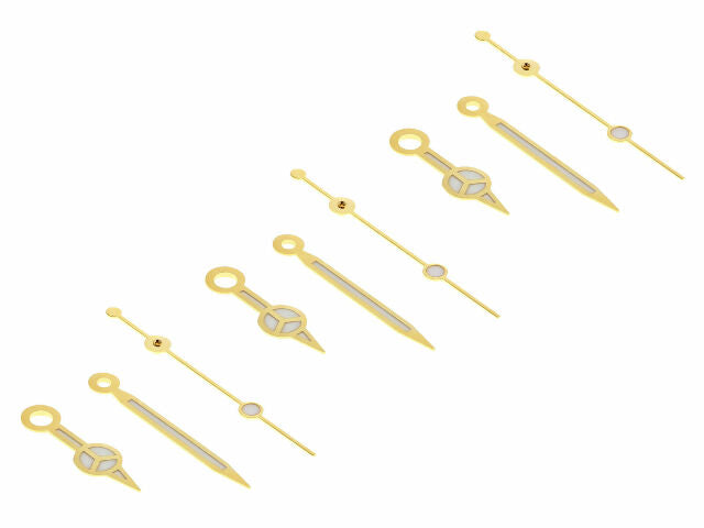 3 SET WATCH HAND FOR TUDOR SUBMARINER ETA 2824-2 2836-2 2846 2874 2892.A2 GOLD