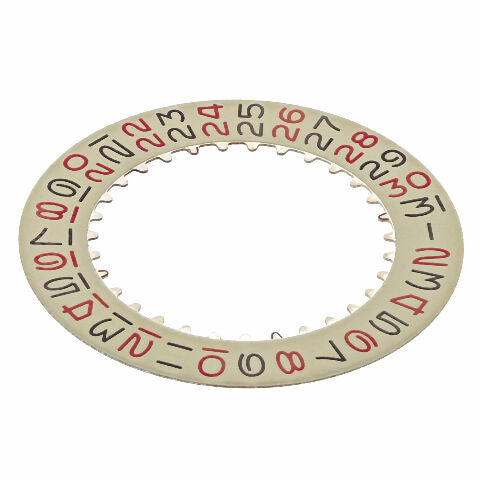 DATE DISC FOR ROLEX GMT MOVEMENT 1030 1035 1036 1040 ROULETE CHAMPAGNE/RED/BLACK