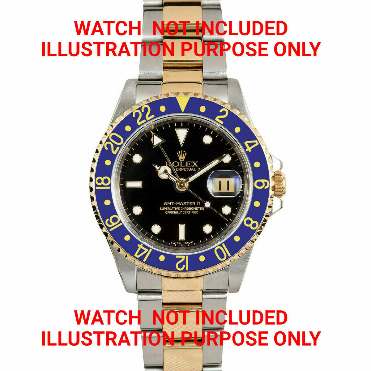 CYCLOP FOR MENS DATE MAGNIFIER SAPPHIRE WATCH CRYSTAL WINDOW GMT FIT 7MM X 5.4MM