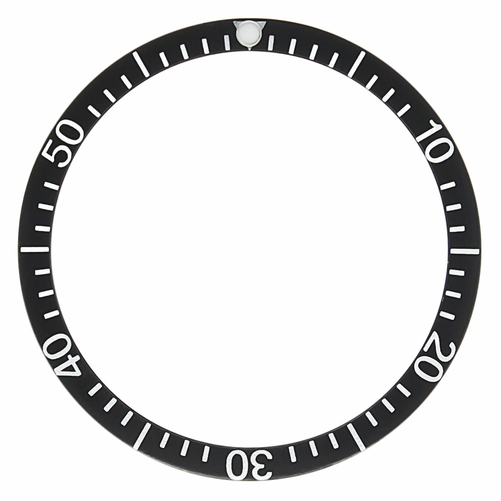 FLAT BEZEL INSERT FLAT FOR VINTAGE OMEGA 300 -1965-68 WATCH PEARL 35.8MM X 30.60