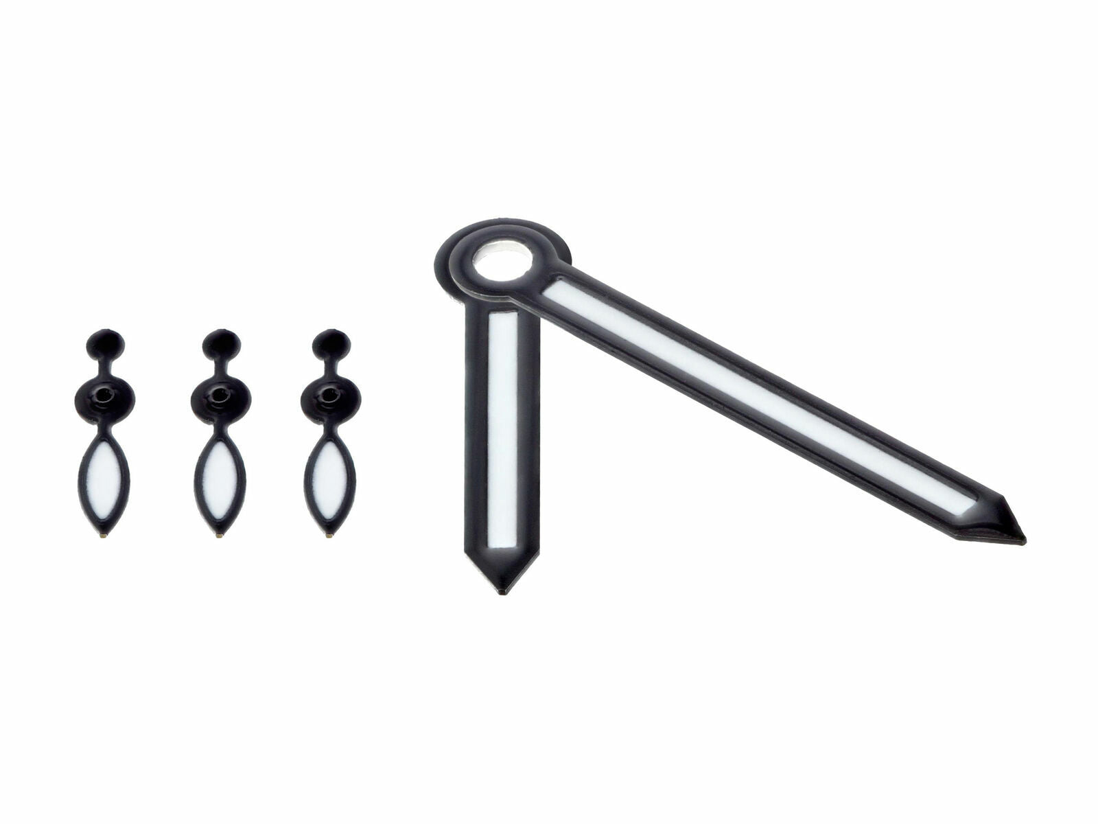 WATCH HAND FOR PAM PANERAI MARINA LUMINOR GMT WATCH VALJOUX ETA 7750-7753 BLACK