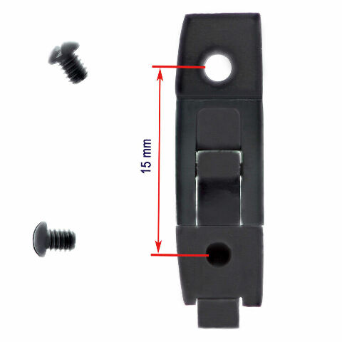 CROWN BRIDGE GUARD FOR PANERAI PAM 111 00104 LUMINOR MARINA WATCH 44MM BLACK PVD