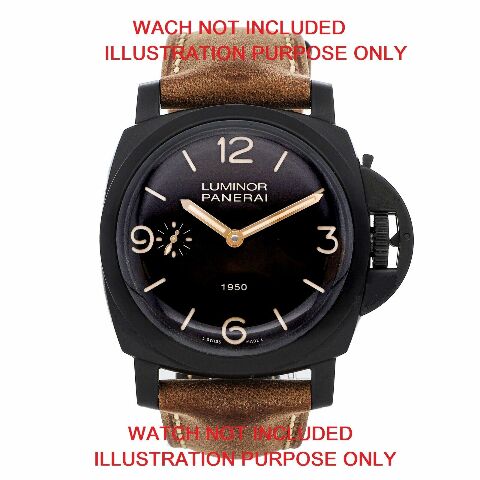 CROWN BRIDGE GUARD FOR PANERAI PAM 111 00104 LUMINOR MARINA WATCH 44MM BLACK PVD