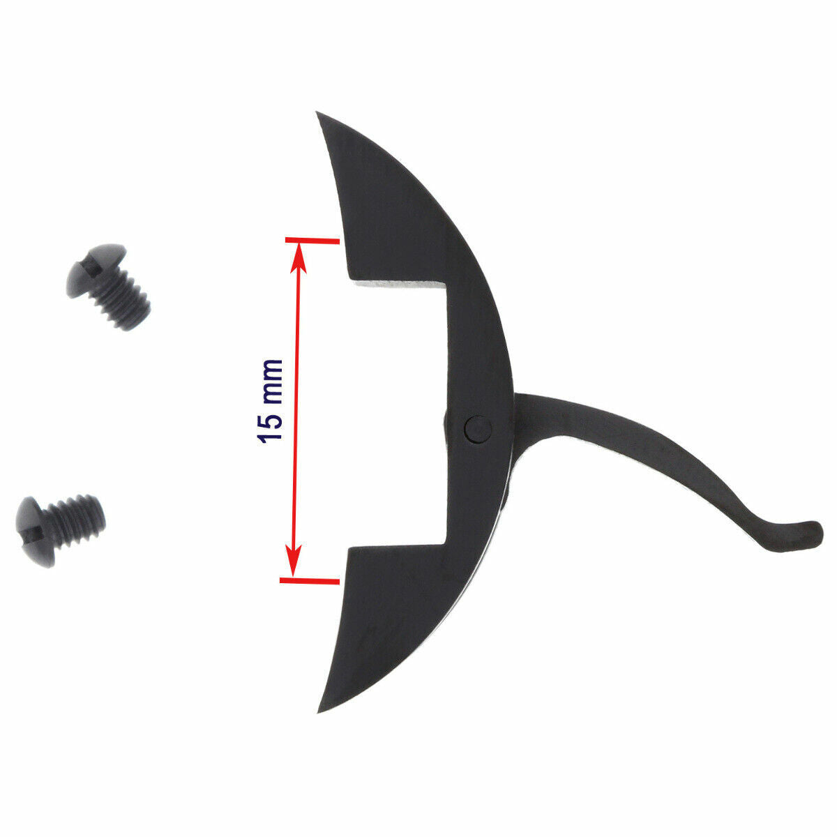 3 CROWN GUARD FOR PANERAI PAM 111 LUMINOR MARINA 44MM BLACK PVD STAINLESS STEEL