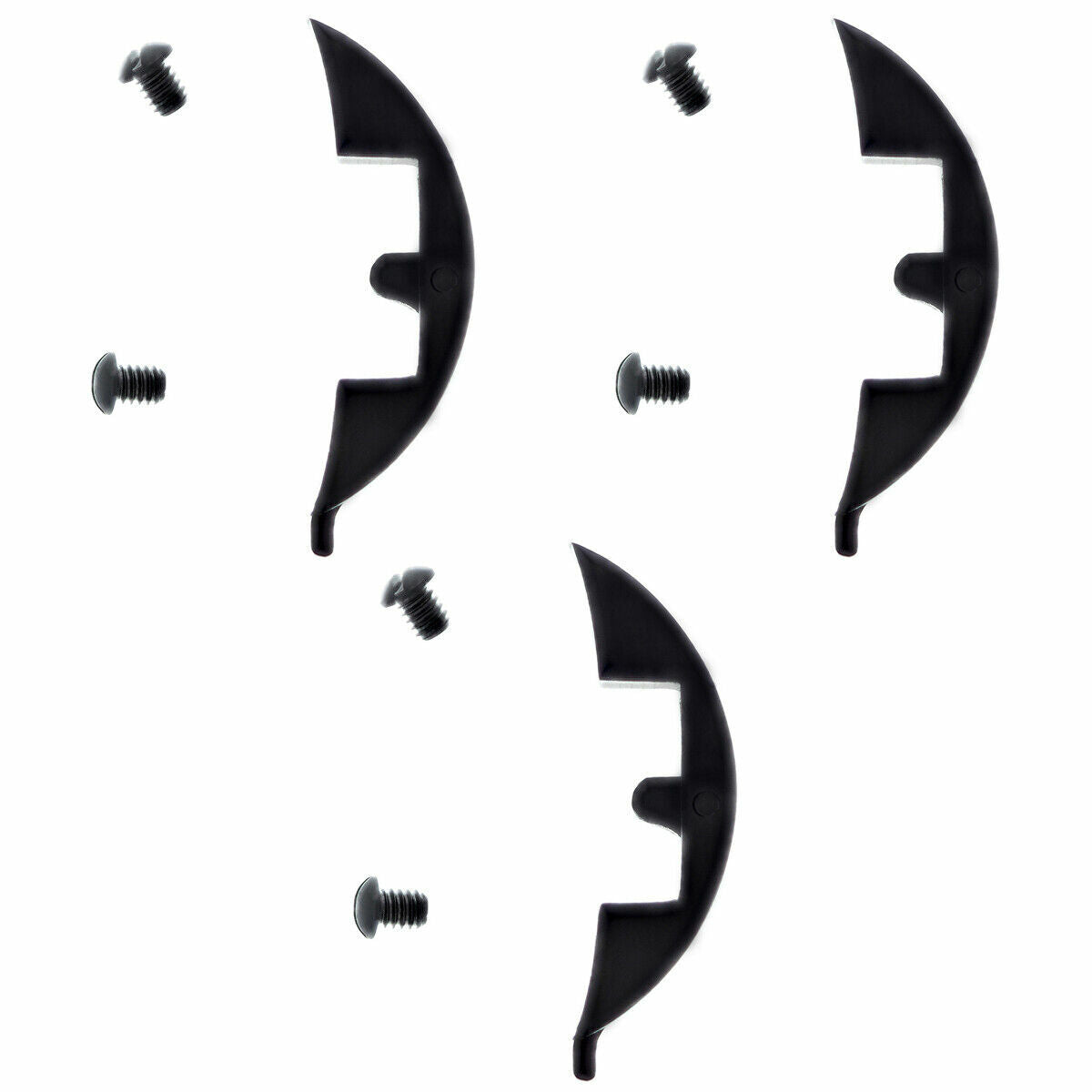 3 CROWN GUARD FOR PANERAI PAM 111 LUMINOR MARINA 44MM BLACK PVD STAINLESS STEEL