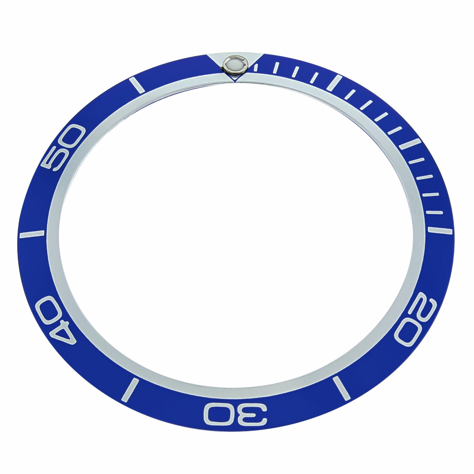 BEZEL INSERT FOR 42MM CASE OMEGA SEAMASTER PLANET 2900.50 2901.50 2909.50 BLUE