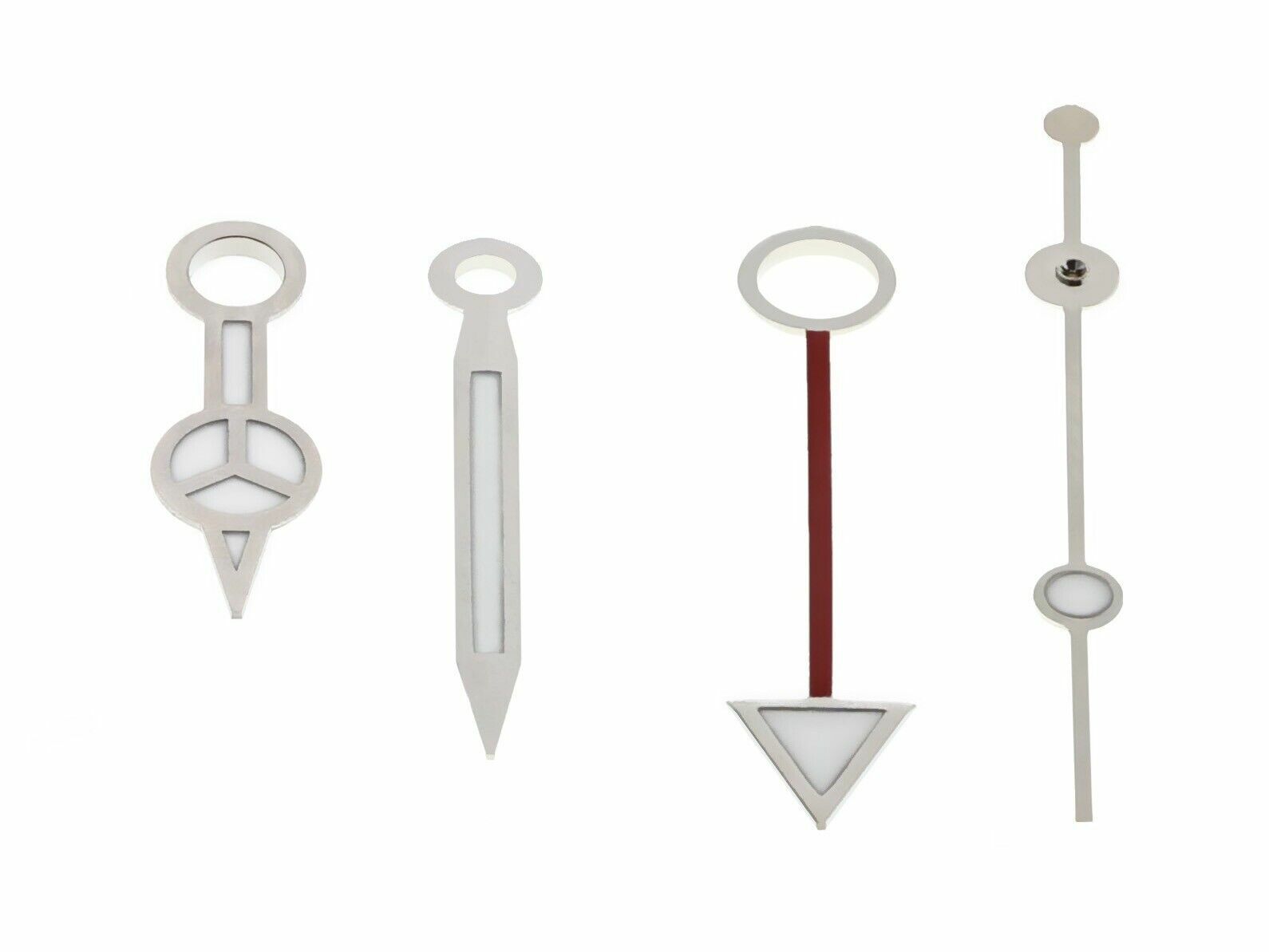 3 SET WATCH HAND FOR GMT MOVEMENT ETA 2836-2 2892-2 2892.A2 2893-2 SILVER