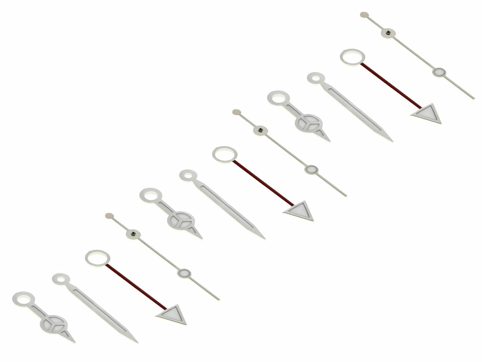 3 SET WATCH HAND FOR GMT MOVEMENT ETA 2836-2 2892-2 2892.A2 2893-2 SILVER