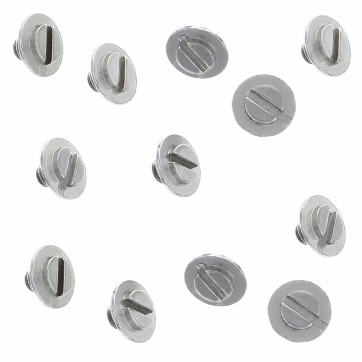 12 CLAMP SCREW FOR MENS ROLEX MOVEMENT 1520 1525 1555 1560 1565 STAINLESS STEEL