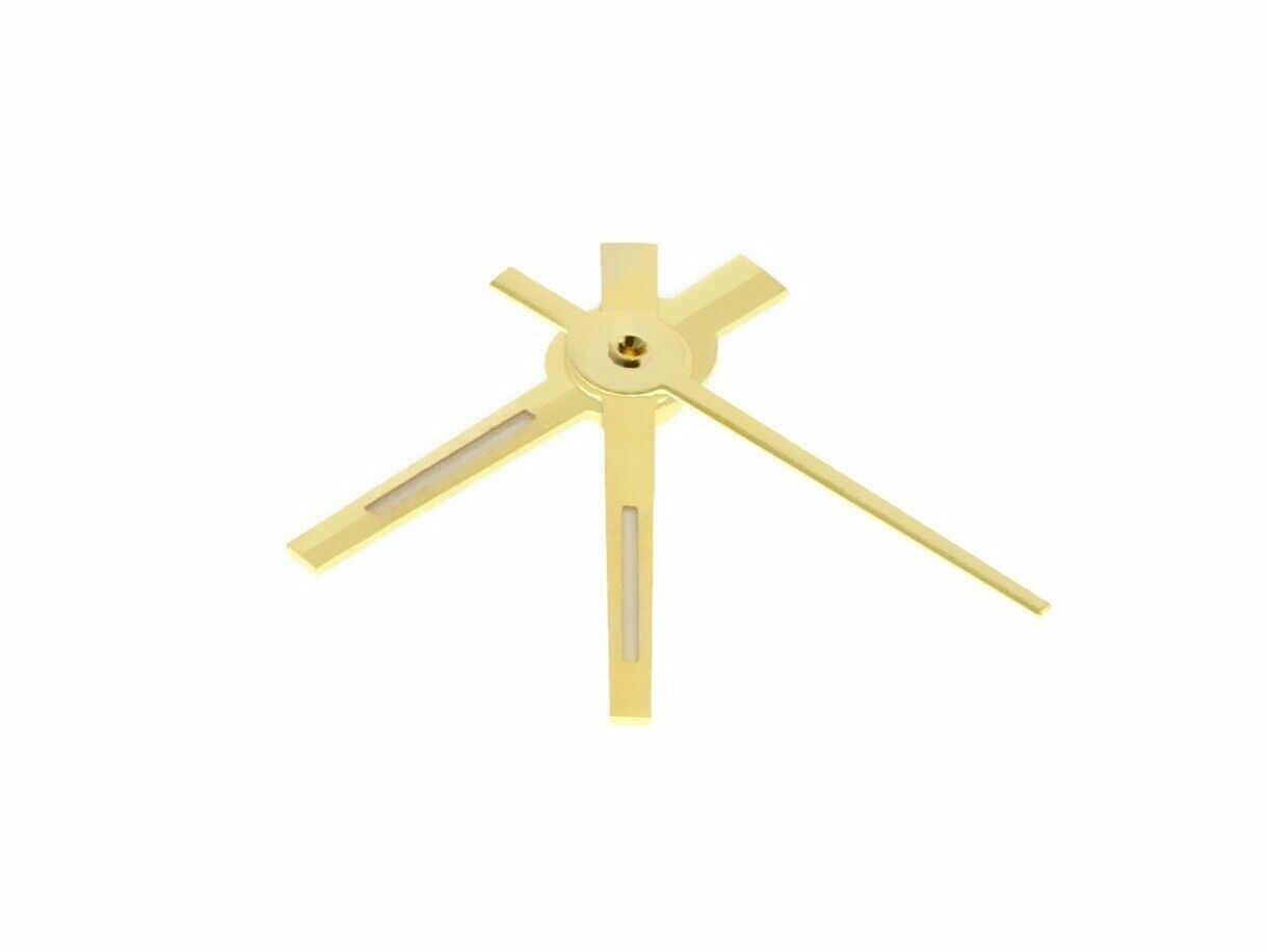 3 SET WATCH HAND FOR ROLEX 2130/2135 67000, 67180,67480,69160 DIAMOND DIAL GOLD
