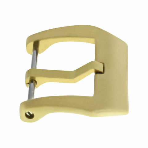 26MM BRONZE PRE-V SCREW-IN LEATHER STRAP RUBBER BAND BUCKLE FOR 47MM PANERAI