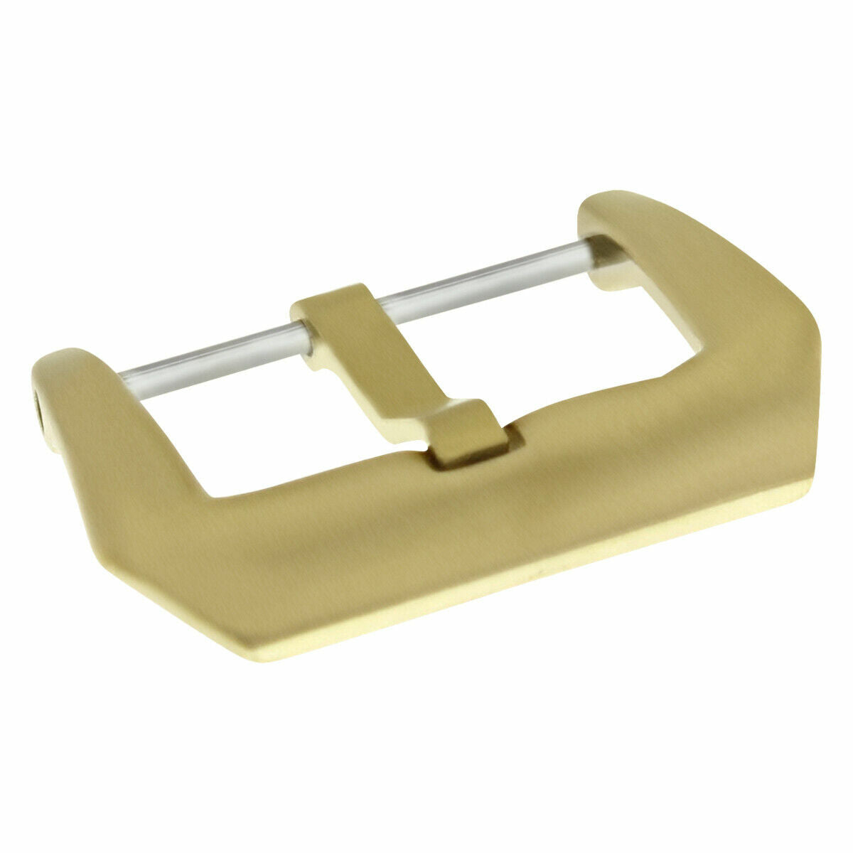 26MM BRONZE PRE-V SCREW-IN LEATHER STRAP RUBBER BAND BUCKLE FOR 47MM PANERAI