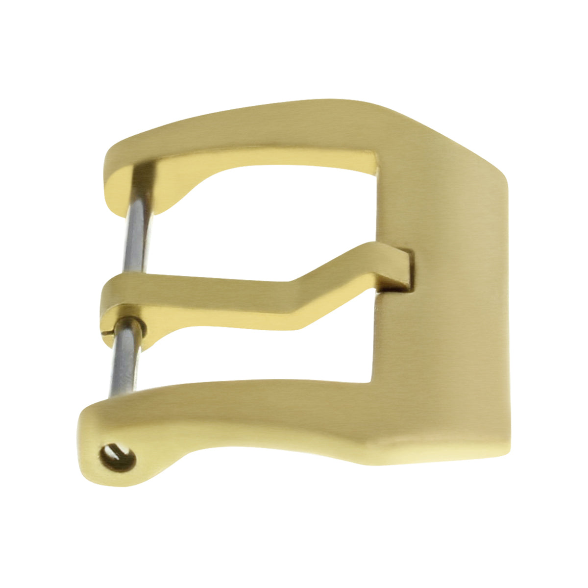20MM BRONZE PRE-V SCREW-IN LEATHER STRAP RUBBER BAND BUCKLE FOR PANERAI WATCH