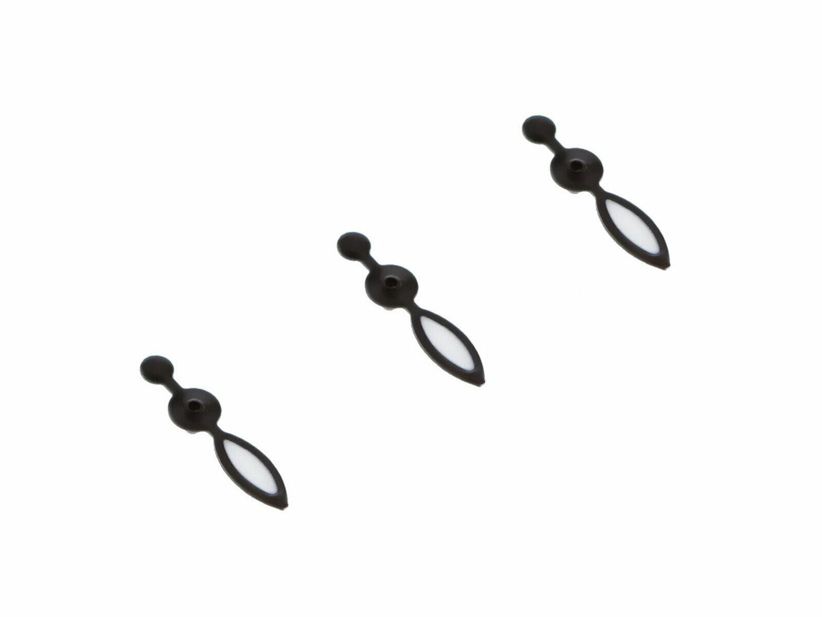 SIDE SECOND CHRONO WATCH HAND FOR PANERAI MOVEMENT ETA VALJOUX 7750-7753 BLACK