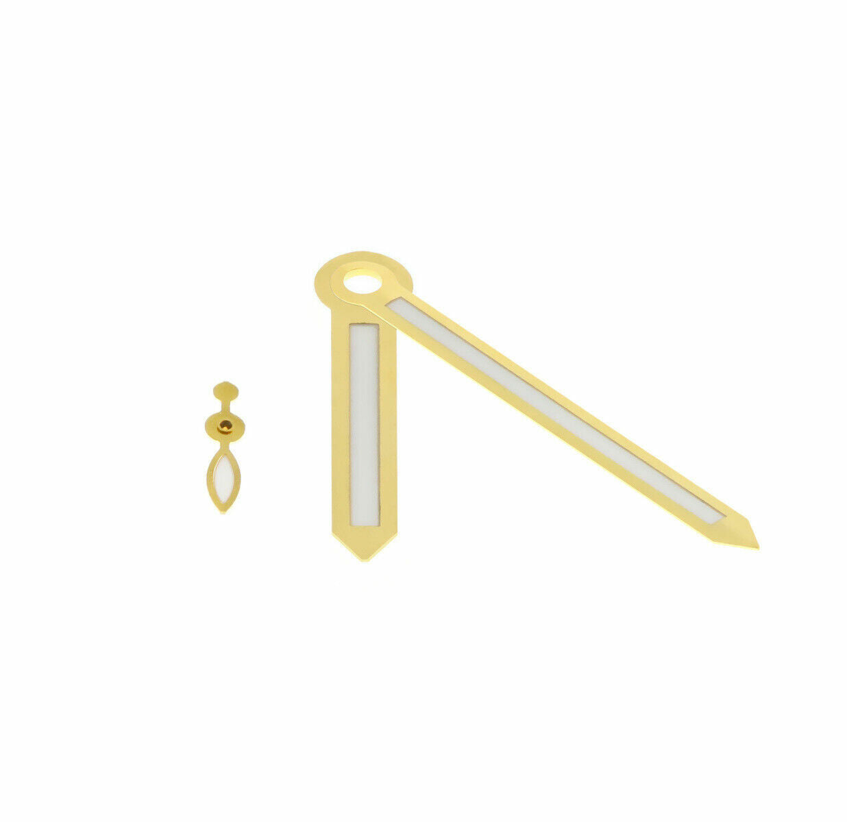 3 SET WATCH HAND FOR VINTAGE PANERAI MOVEMENT UNITAS ETA 6497-6498 GOLD SWISS