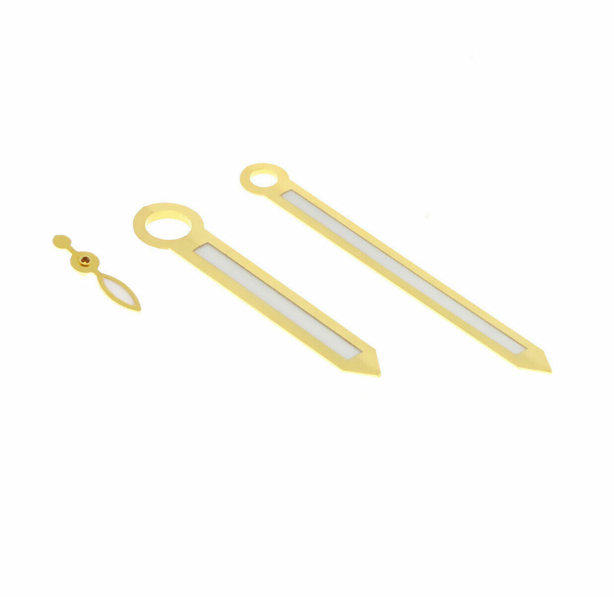 3 SET WATCH HAND FOR VINTAGE PANERAI MOVEMENT UNITAS ETA 6497-6498 GOLD SWISS