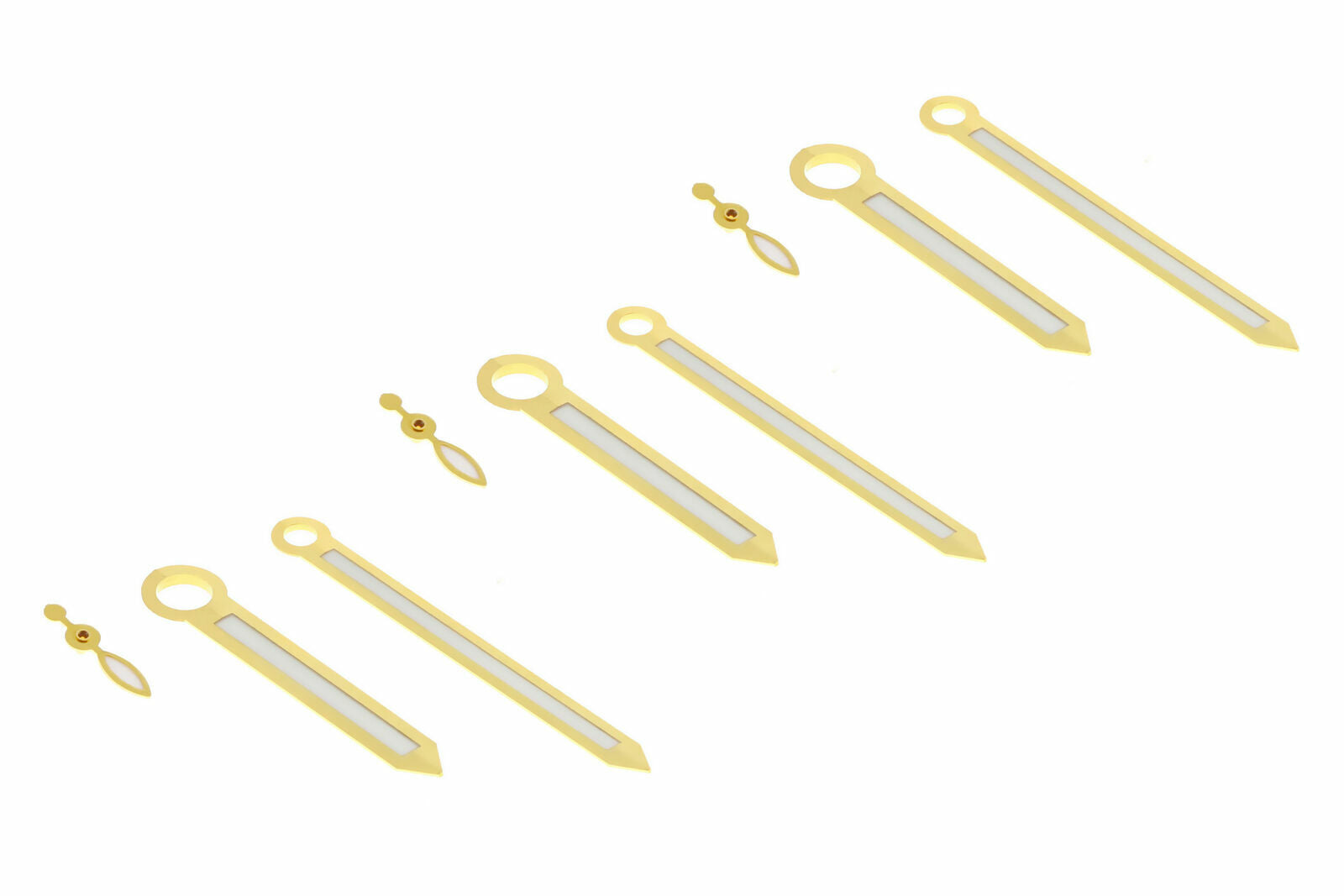 3 SET WATCH HAND FOR VINTAGE PANERAI MOVEMENT UNITAS ETA 6497-6498 GOLD SWISS