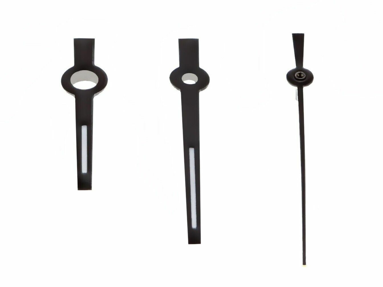 WATCH HAND FOR MEN ROLEX NQS MOVEMENT 1530-1570,1601,1602,1603 STICK STYLE BLACK