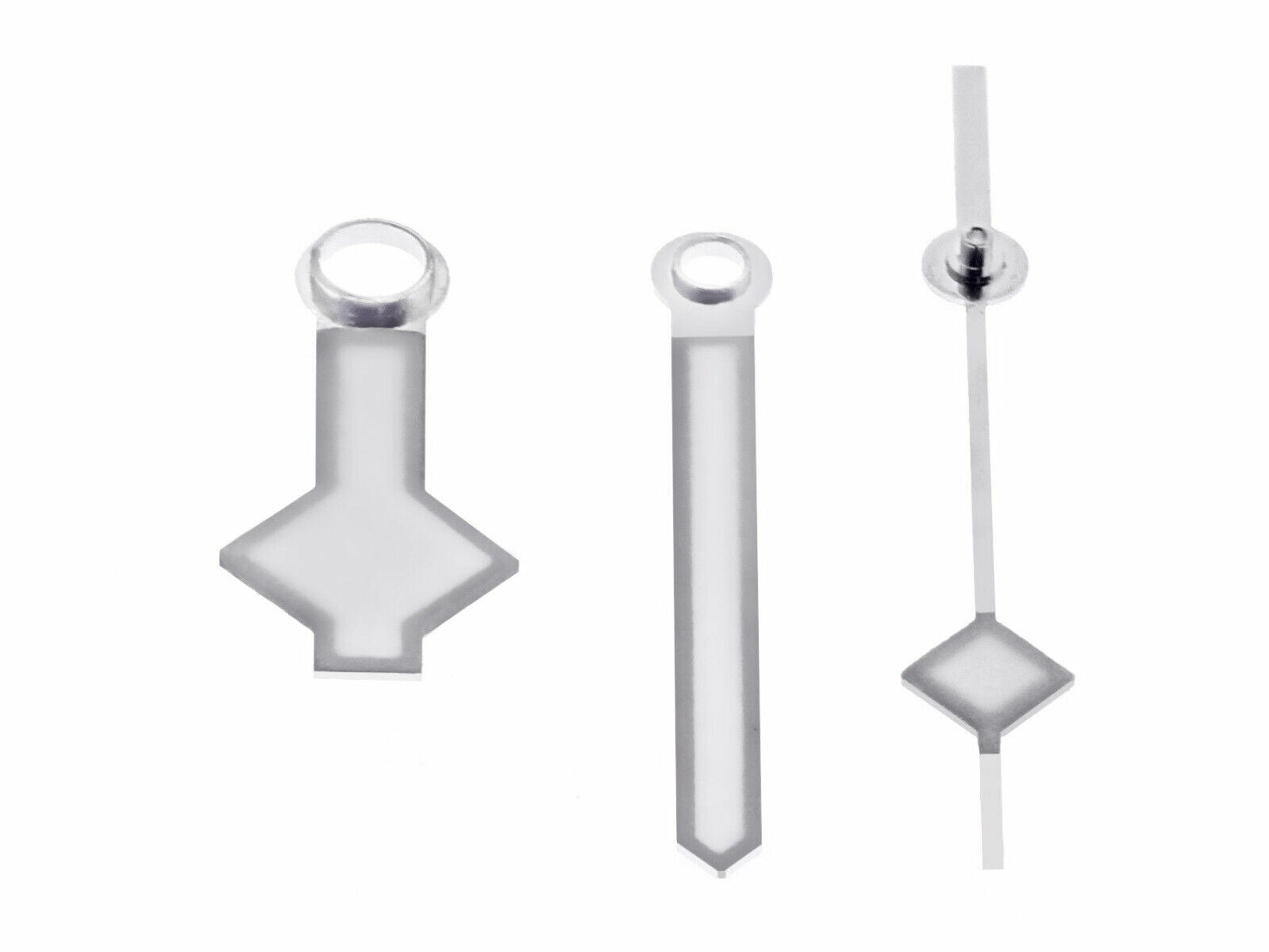 SNOW FLAKE WATCH HAND FOR TUDOR SUBMARINER BLACK BAY 79090 79190 79220 SILVER