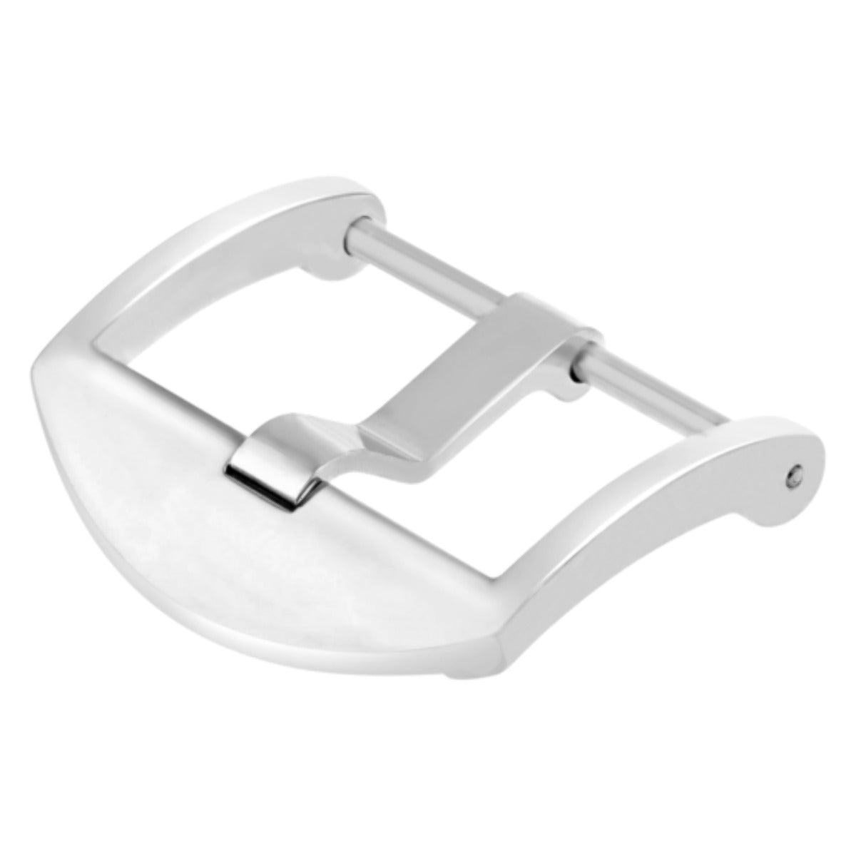 22MM THUMBNAIL TANG BUCKLE SCREW FOR 40MM PANERAI FITS STRAP LEATHER BAND SHINY