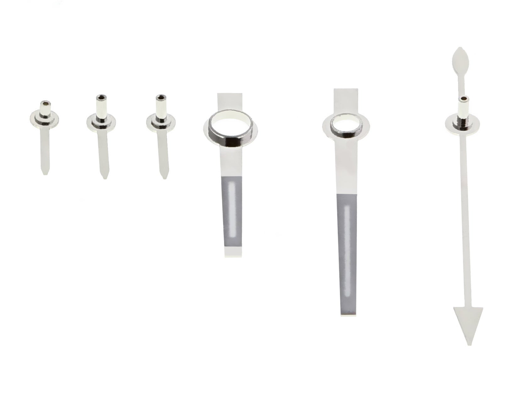 WATCH HAND FOR ROLEX CHRONOGRAPH DAYTONA 6263 6239 6263 6240 6241 6265 SILVER