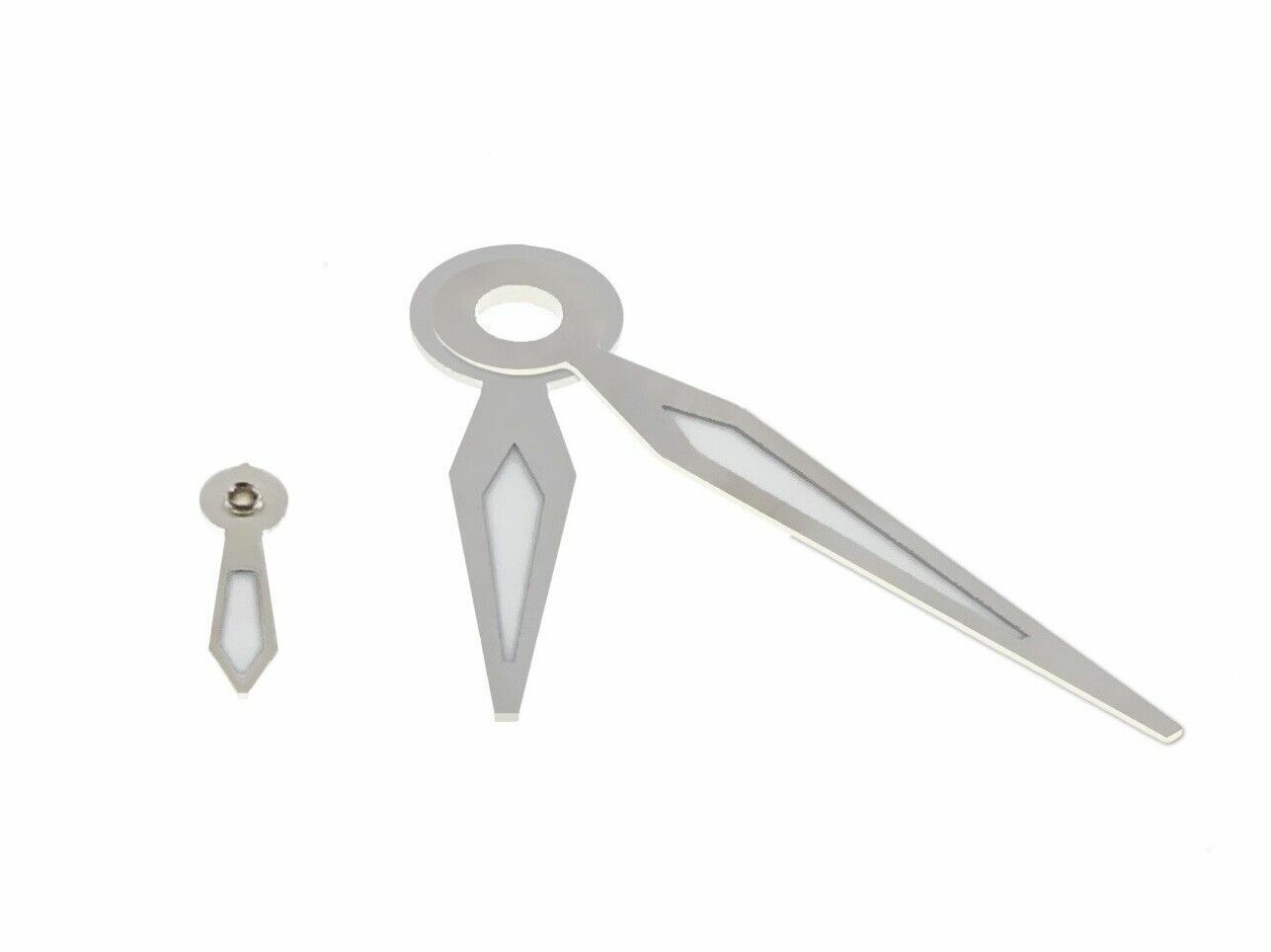 WATCH HAND FOR PANERAI UNITAS ETA 6497-6498 MOVEMENT PILOT FLIEGER WATCH SILVER