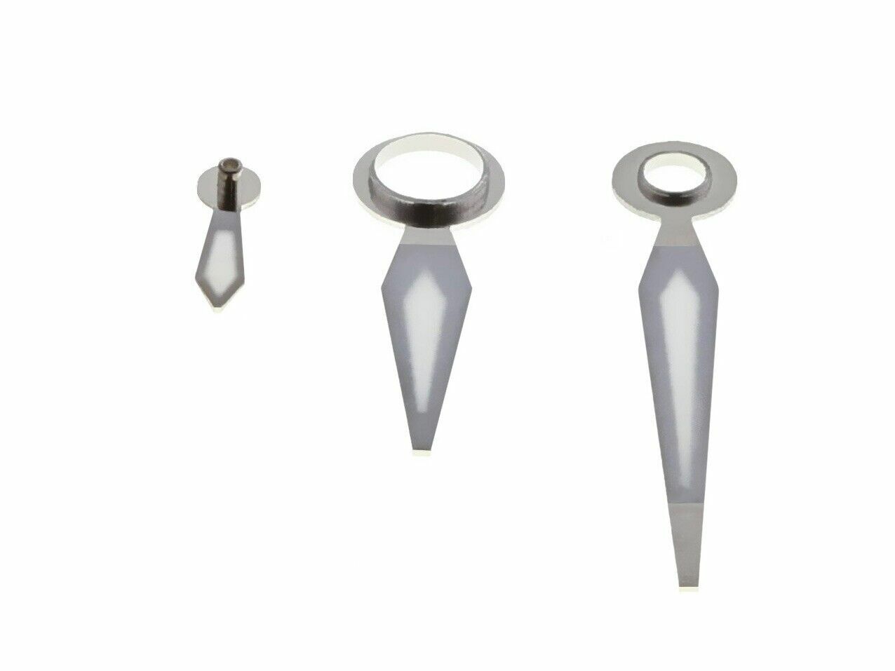 WATCH HAND FOR PANERAI UNITAS ETA 6497-6498 MOVEMENT PILOT FLIEGER WATCH SILVER