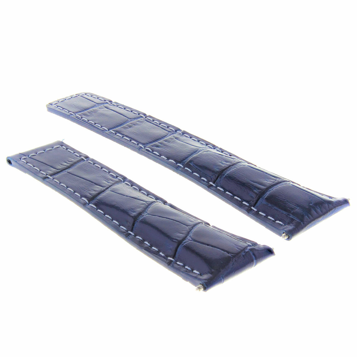 20MM LEATHER BAND STRAP FOR TAG HEUER CARRERA FIT CLASP FC5037-5039 BLUE WS
