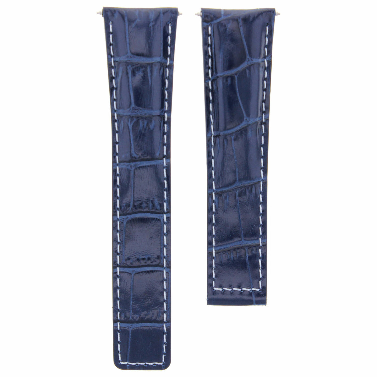 20MM LEATHER BAND STRAP FOR TAG HEUER CARRERA FIT CLASP FC5037-5039 BLUE WS