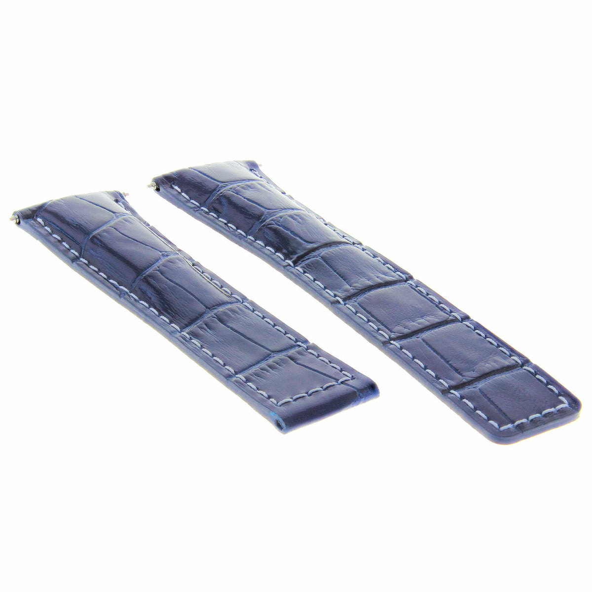 20MM LEATHER BAND STRAP FOR TAG HEUER CARRERA FIT CLASP FC5037-5039 BLUE WS