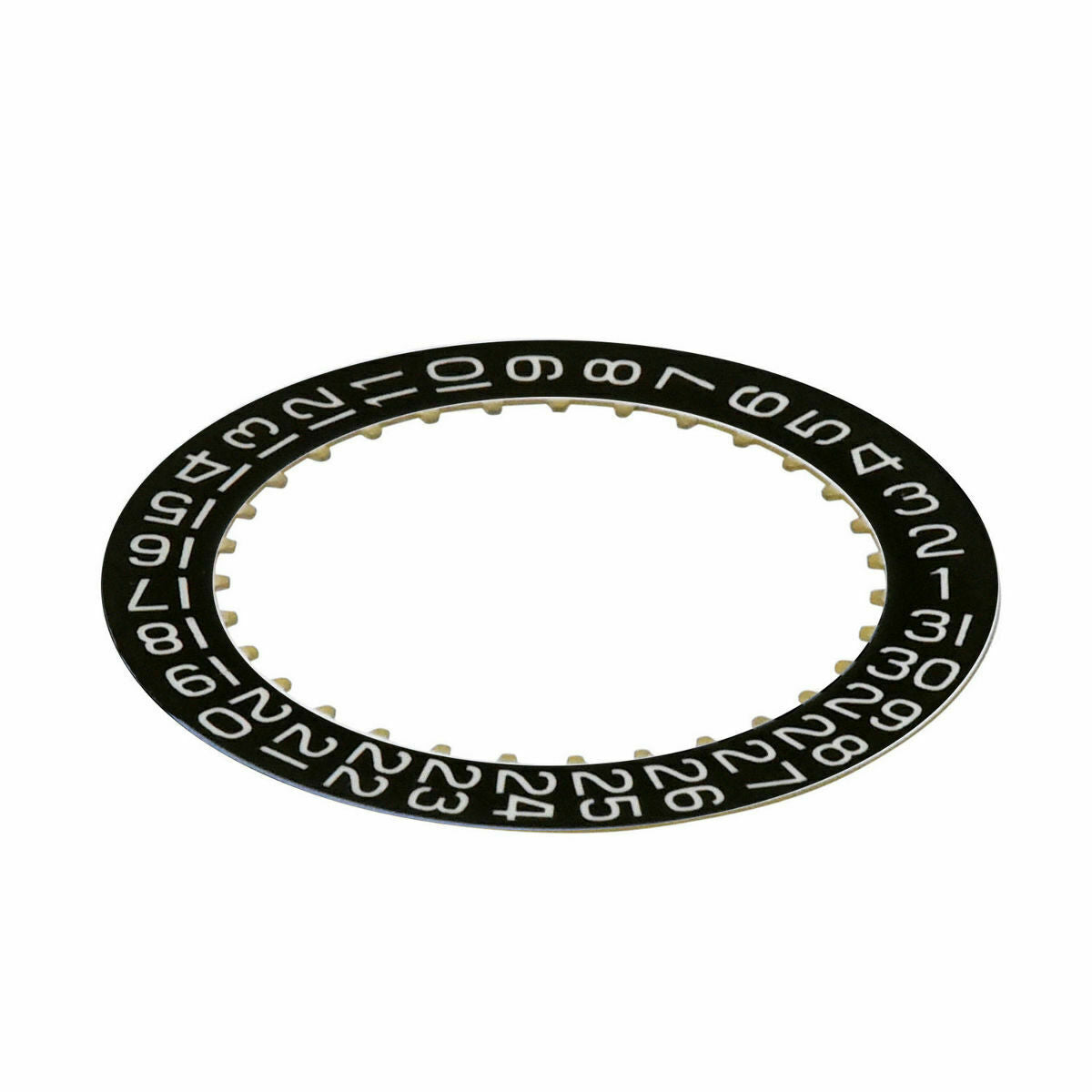 DATE DISC CALENDAR FOR MOVEMENT ETA 2804 2824-2 2892,2892-2 BLACK 3H WINDOW WATCH