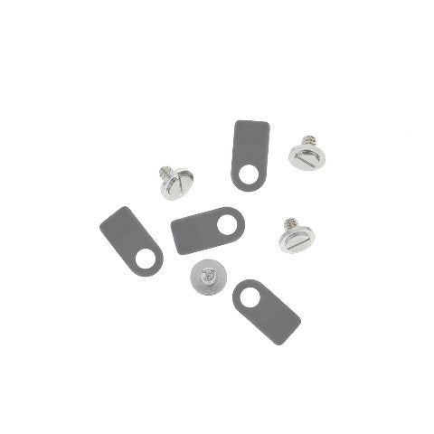 4 + 4 SCREW AND CLAMPS FOR UNITAS ETA 6497-6498 MOVEMENT STAINLES STEEL T/QLTY