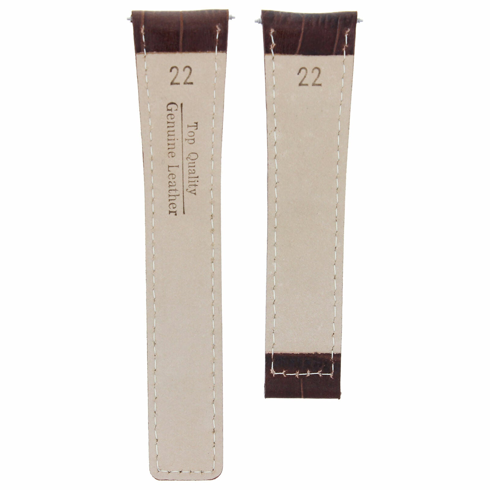 22MM LEATHER WATCH STRAP BAND FOR TAG HEUER GRAND CARRERA 16 FC5037-5039 BROWN