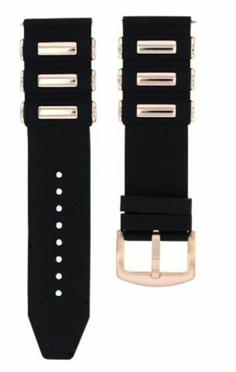 26MM SILICONE RUBBER DIVER BAND FOR INVICTA WATCH BLACK ROSE BUCKLE TOP QUALITY