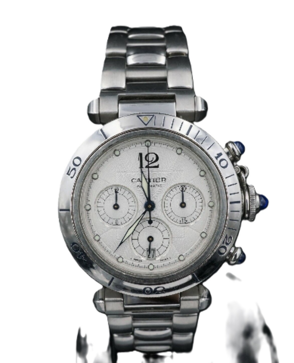 20MM WATCH BAND BRACELET FOR 38MM CARTIER DE PASHA 1050 1352 2113 2378 2388 WATCH