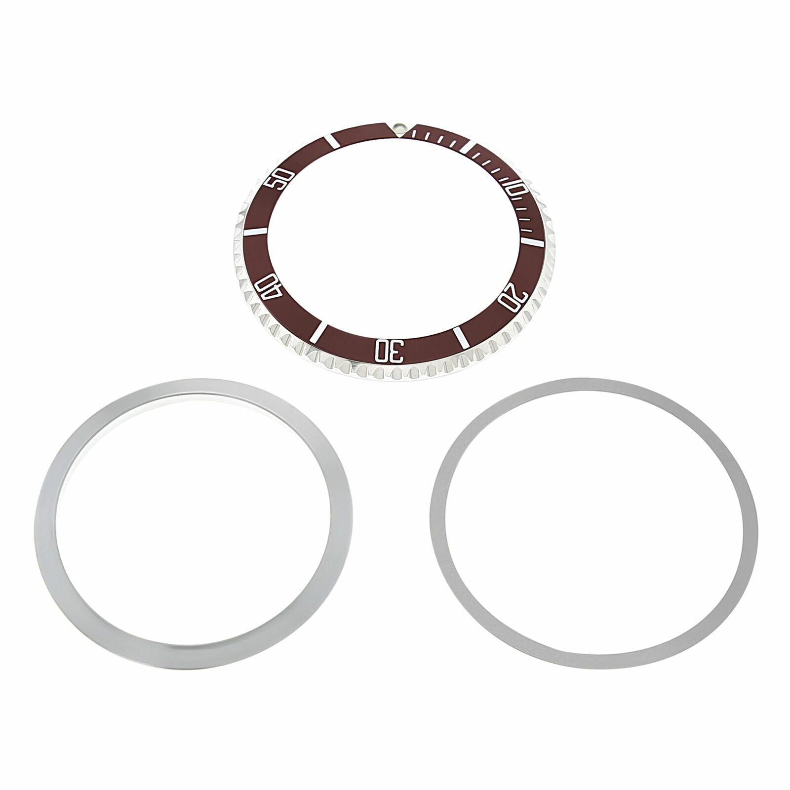 BEZEL, RETAINING, INSERT FOR VINTAGE ROLEX SUBMARINER 5513 5512 5508 1680 BROWN