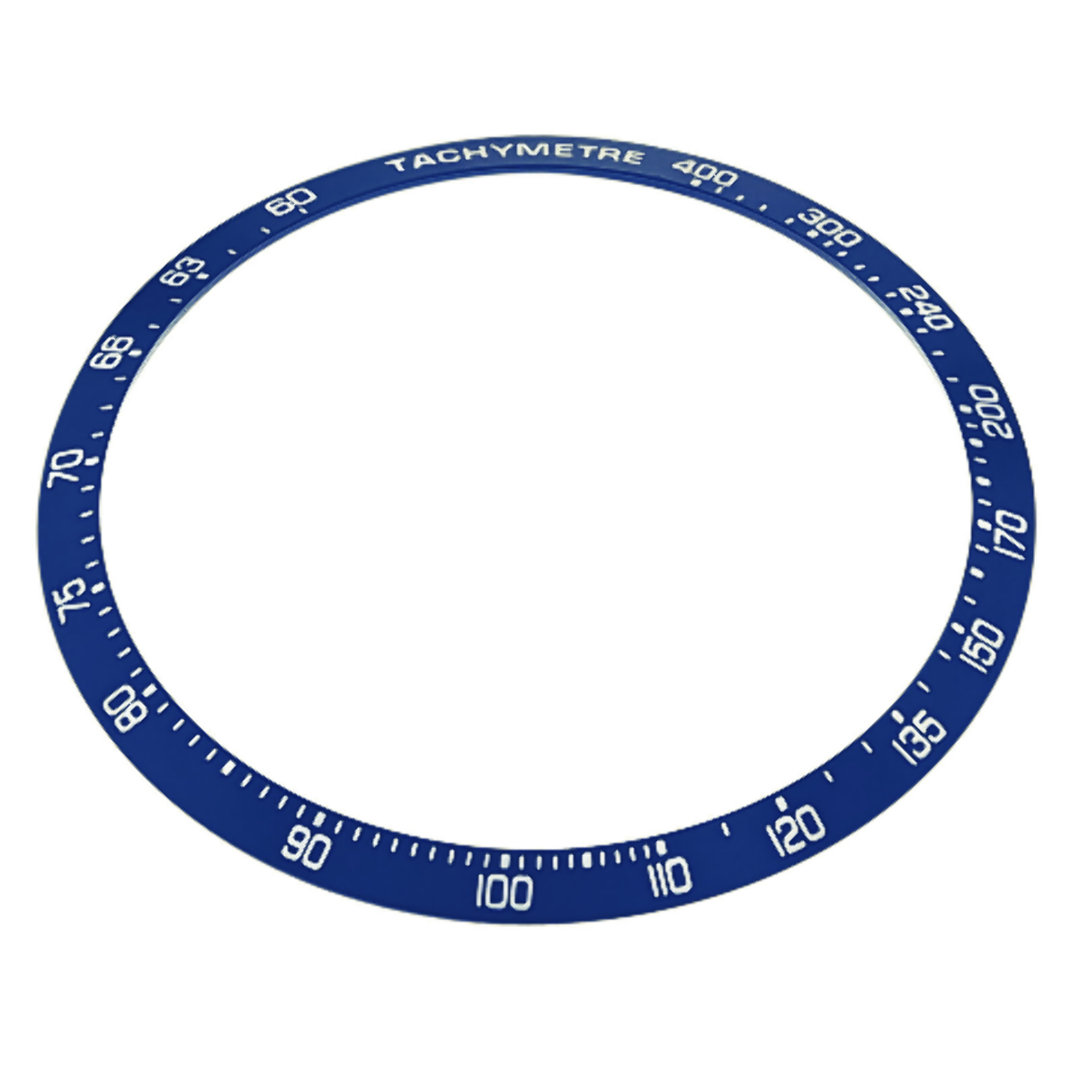 BEZEL INSERT FOR 41MM TAG HEUER CARRERA WATCH CALIBRE 16 CV-2011-2014-2015 BLUE