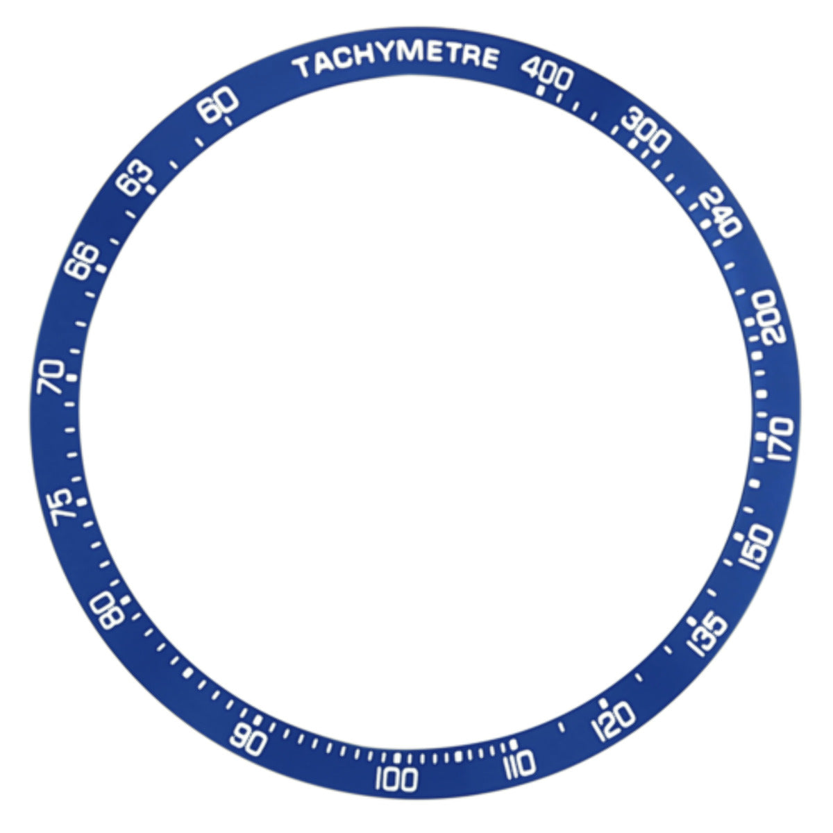 BEZEL INSERT FOR 43MM TAG HEUER CARRERA CALIBRE 16 CV2A11.BA0796,CV2A1V BLUE